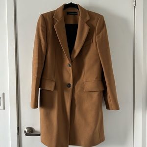 Zara camel coat